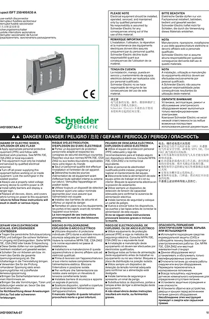 schneider施耐德Fupact ISFT250_400_630